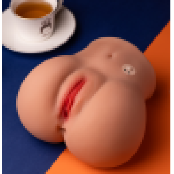 Roberta Vibrating Buttock Coffee Color